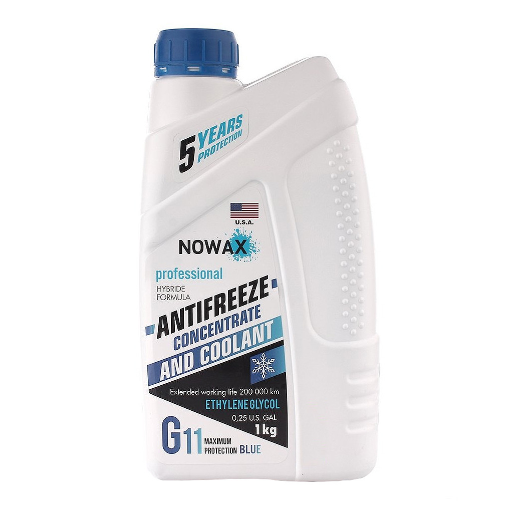 Nowax G11 синій, 1 л (NX01011) концентрат антифризу, фото 1