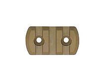 Планка DLG Tactical (DLG-109) для M-LOK, профіль Picatinny/Weaver (3 слоти) койот
