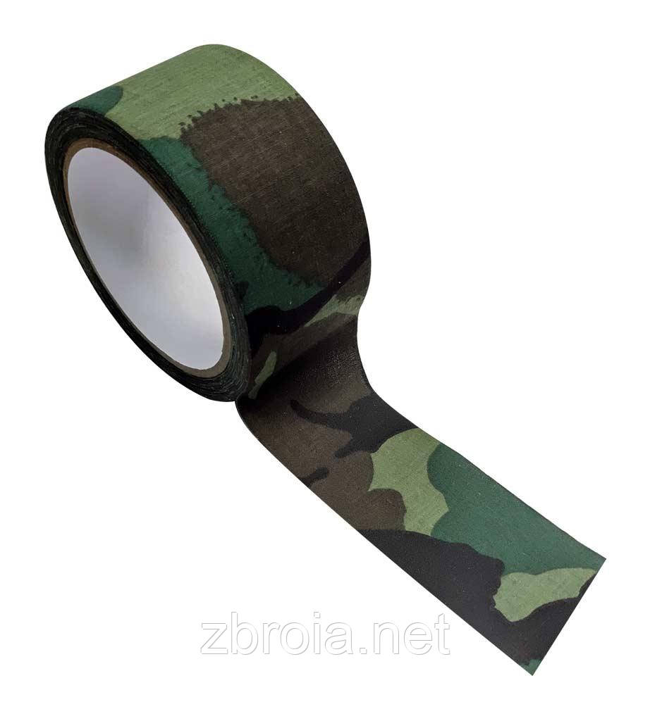 Маскувальна скотч-стрічка Buvele 50 мм/10 м (хакі) клейка