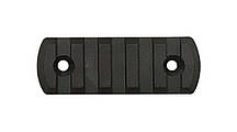 Планка DLG Tactical (DLG-110) для M-LOK, профіль Picatinny/Weaver (5 слотів) олива