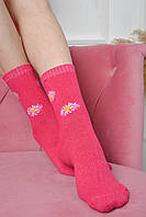 Носки махровые женские розового цвета размер 37-42 163532M