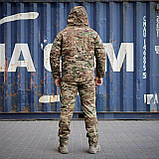 Тактична куртка мультикам ріп-стоп (вафелька) Tactic, фото 3