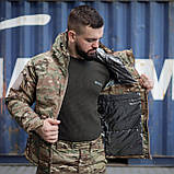 Тактична куртка мультикам ріп-стоп (вафелька) Tactic, фото 4