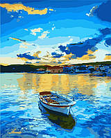 Картина по номерам лодка Art Craft Уютный рассвет 40х50 см 10505-AC