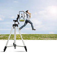 Штатив для камеры, телефона, трипод, тринога TriPod ZN-408 330A 0.50-1.35м tis