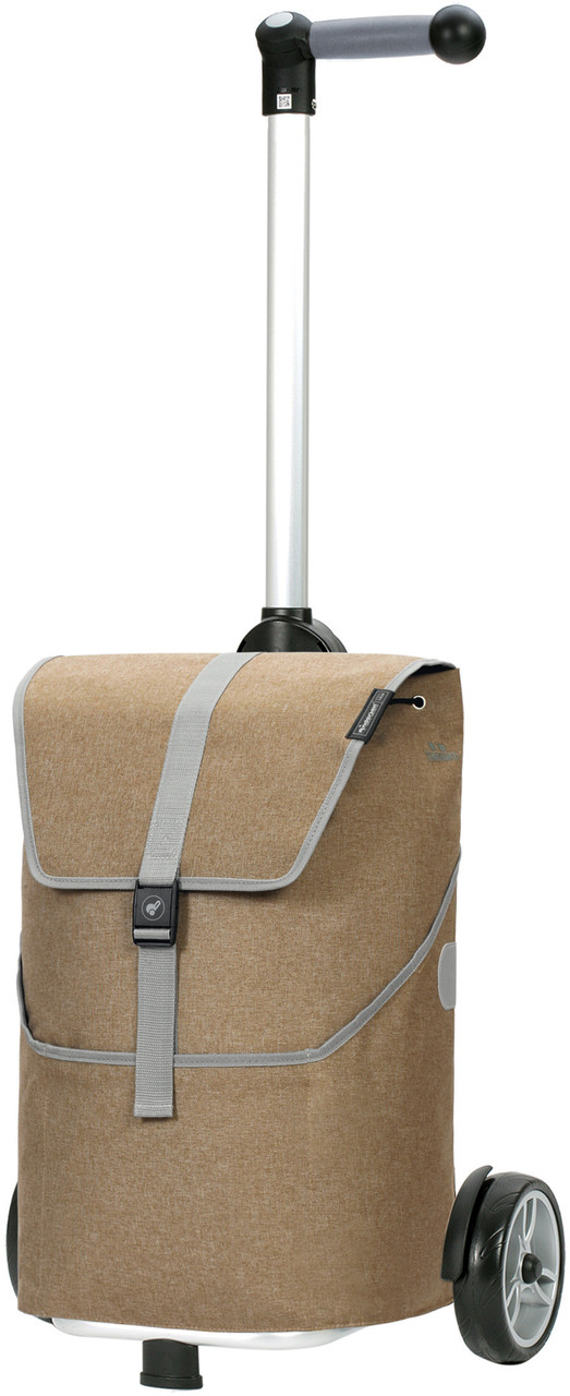 Сумка-візок господарська на колесах тачка кравчучка Andersen Unus Shopper Mikkel Beige