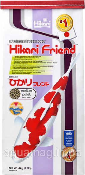 Корм для Кої Hikari Friend 4 kg