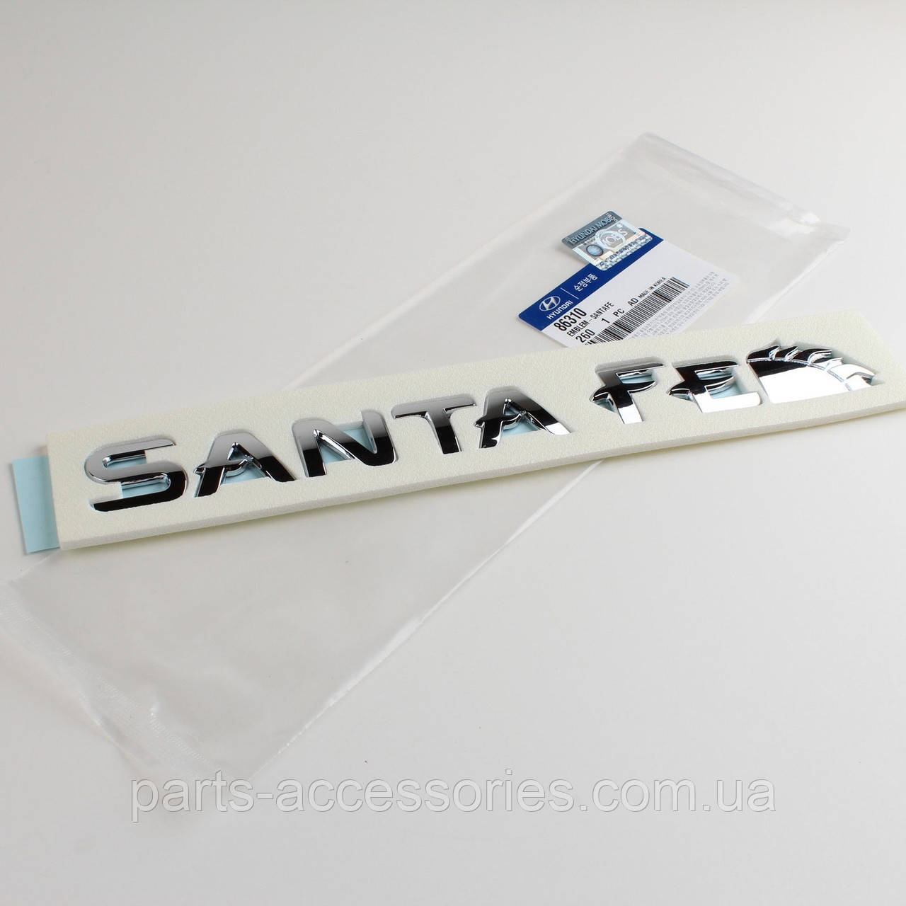 Hyundai Santa Fe 2001-2006 Емблема значок на багажник кришку багажника Новий Оригінал