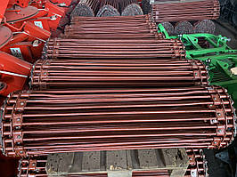 Транспортер 43 прути дворядної копалки передній Z 609 (Балмет) Польща