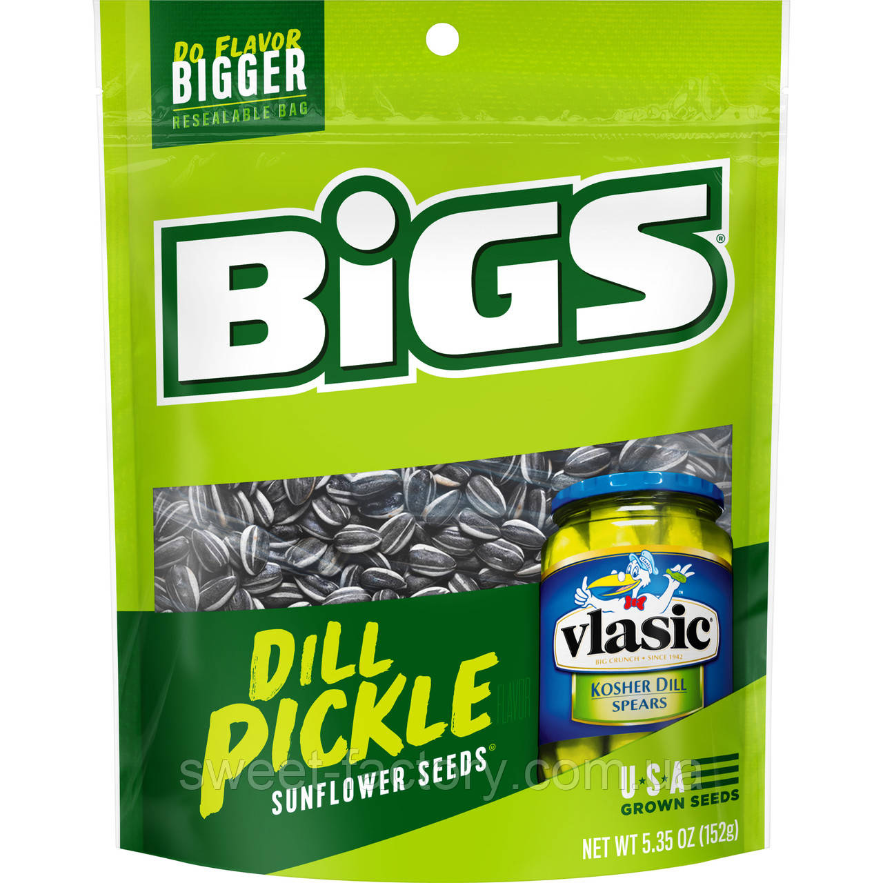 Семечки Bigs Dill Pickle Sunflower Seeds 152g, фото 1
