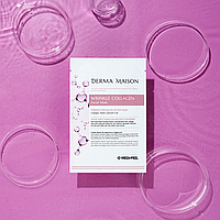 Антивозрастная тканевая маска с коллагеном Medi-Peel Derma Maison Wrinkle Collagen Facial Mask 23 ml