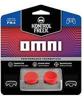Набор накладок Thumb Grips Kontrolfreek Omni Red PS4/PS5