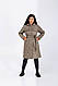 Стильна жіноча куртка пальто зимове осінне синетоп 100 розміри 42 44 46 48 50 52 54 56 Новинка 2023, фото 7