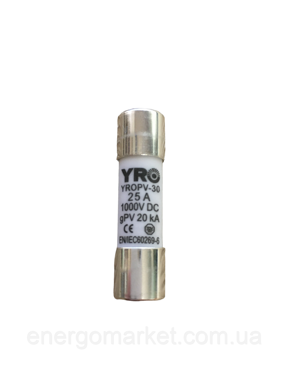 Запобіжник YRO 10x38/25A/1000VDC