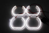 Ангельські глазки crystal LED DTM BMW F10 F30 F32 E39 E70 E38 E46 F25 F15, фото 8