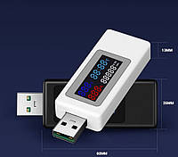 KWS-V30 USB тестер струму, напруги, потужності та заряду (кілька режимів індикації)