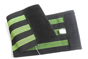 Світловідбивний ремінь для безпеки на дорозі зелений