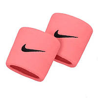 Напульсник NIKE SWOOSH WRISTBANDS 2 PK PINK GAZE/OIL GREY OSFM - N0.1565.677.OS