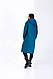 Стильна жіноча куртка пальто зимове осінне синетоп 100 розміри 42 44 46 48 50 52 Новинка 2023, фото 3