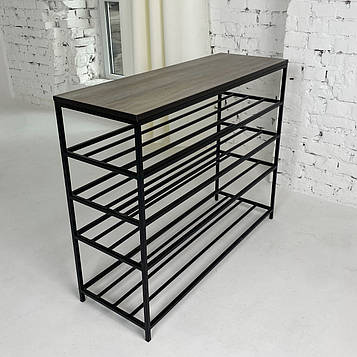 Полиця для взуття Валенсія 50 см ріголетто темний 0-1-9005