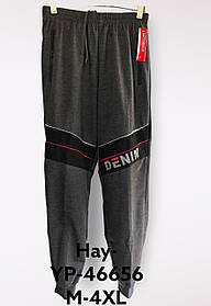 Спортивні штани для чоловіків оптом, M-4XL рр,  № Hay- YP-46656