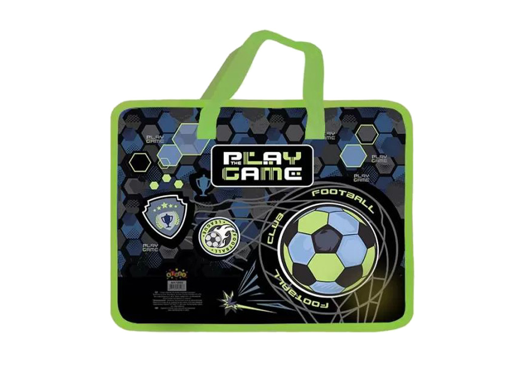 Папка-портфель Kidis Play game пластик. з текстильн. ручками арт.13092
