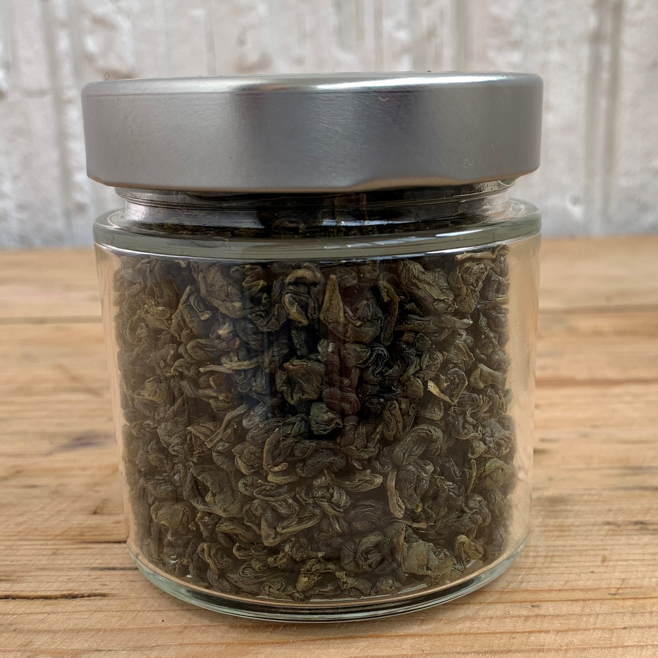 Зелений чай "Зелений Равлик" 80 грам (баночка 200мл)