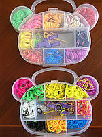 Набір резинок для плетіння браслетів Мішка Лум Бэндс