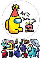 Ігри 004 друк на вафельному папері