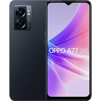 Смартфон OPPO A77 5G 6/128GB Midnight Black, 48+2/8Мп, 2sim, 6.56", 5000mAh, Mediatek Dimensity, 8 ядер, IPS