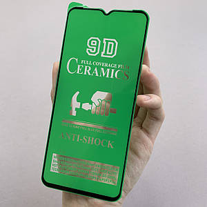 Захисна плівка для Tecno POP 4 Pro BC3 глянцева керамічна плівка на телефон техно поп 4 про чорна c8r