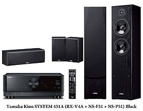 Домашній кінотеатр Yamaha Kino SYSTEM 451A (RX-V4A + NS-F51 + NS-P51) Black