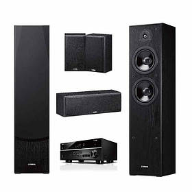 Домашній кінотеатр Yamaha Kino SYSTEM 385 (RX-V385 + NS-F51 + NS-P51) Black