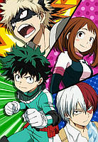 My Hero Academia - плакат аниме