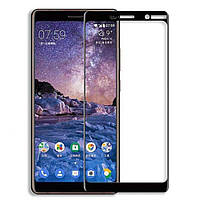 Захисне скло 2.5D Full Screen на Nokia 7 Plus