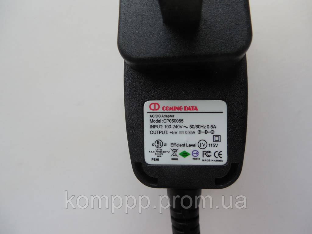 Адаптер змінного/постійного струму 5V AC/DC Adapter for CD Coming Data CP050085 CPO50085