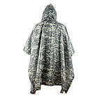 Пончо-дощовик Smartex 210T polyester ST-P302 acu camouflage, фото 4