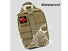 Аптечка сумка Smartex 3P Tactical 3 ST-032 khaki, фото 3