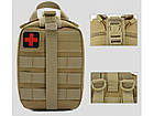 Аптечка сумка Smartex 3P Tactical 3 ST-032 khaki, фото 5