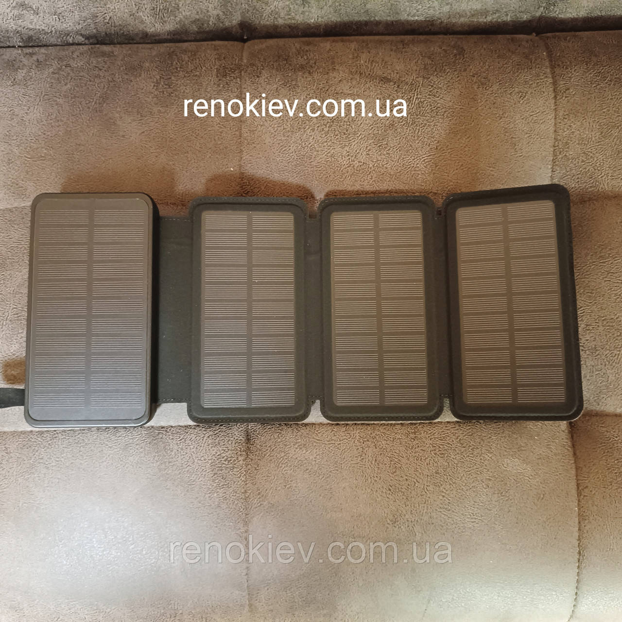 Повербанк Solar 20000 mAh на сонячних батарях, фото 1