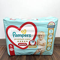 Підгузки-трусики Pampers Premium Care Pants Розмір 5 (12-17 кг) 34 шт.