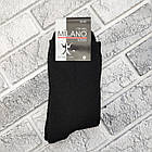 Шкарпетки чоловічі високі зимові з махрою чорні 41-45 MILANO 20033996, фото 3