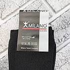 Шкарпетки чоловічі високі зимові з махрою чорні 41-45 MILANO 20033996, фото 5