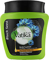 Крем-маска Ватика 500г чорне зерно, Dabur VATIKA Naturals Hair Mask Black Seed, Дабур Чёрные семена, с