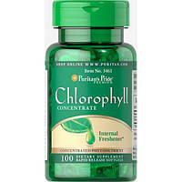 Chlorophyll Concentrate Puritan's Pride, 100 капсул