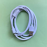 Кабель USB Lightning для Apple iPhone, 2.1А, длина 1,5 метра