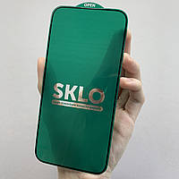 Защитное стекло для Apple iPhone 14 Pro Max SKLO 5D на экран стекло на телефон айфон 14 про макс черное J5R