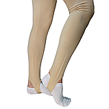 Легінси Лана спортивні зі штрипками. Лосіни для фітнесу Світло-бежевий, фото 2