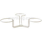 Набірна стійка для шапок, біла. Торговий стенд вертушка для розпродажу головних уборів, фото 4