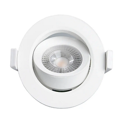 Світильник світлодіодний вбудований LEBRON L-DL-R поворотный 7W 4100K 550Lm